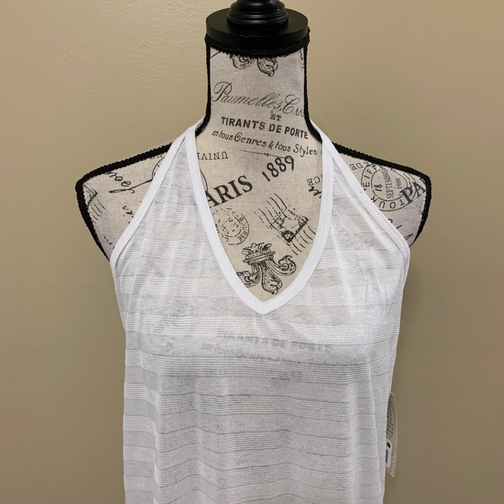 Balance Collection White Active Yoga Tank Top XL - Picture 3 of 10